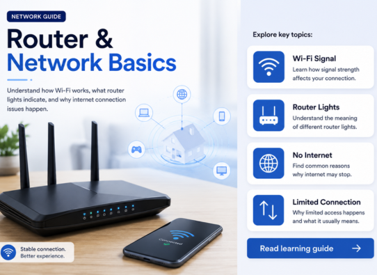 How Router and Wi-Fi Connections Work